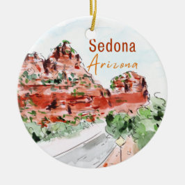 Sedona Arizona Schmuck Keramik Ornament