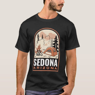 Sedona Arizona Vintage-Camping-Freund T-Shirt