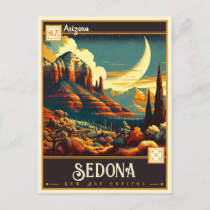 Sedona, Arizona Vintage Postkarte
