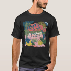 Sedona Arizona Vintage-Wüste T-Shirt