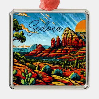 Sedona, Arizona Weihnachten Ornament Aus Metall