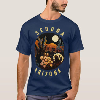 Sedona Arizona Wüste am Abend Gemälde3 T-Shirt