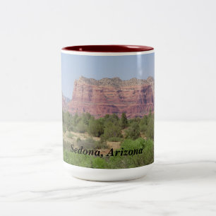 Sedona, Arizona Zweifarbige Tasse