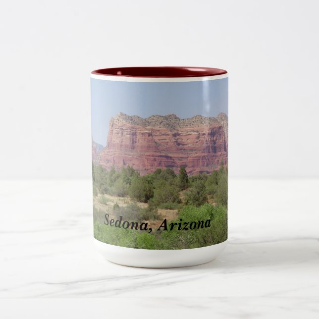 Sedona, Arizona Zweifarbige Tasse (Mittel)