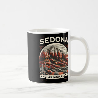 Sedona Az Hiking Outdoors Mountain Sedona Usa Retr Kaffeetasse