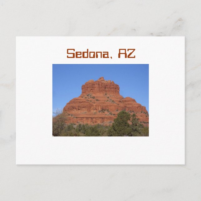 Sedona, AZ Postkarte (Vorderseite)