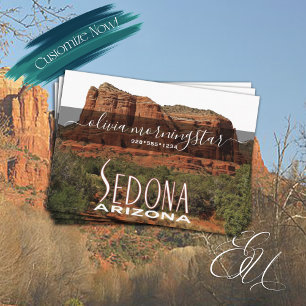 Sedona AZ QR-Code Visitenkarte