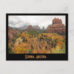 Sedona Fall Color in Arizona Postkarte