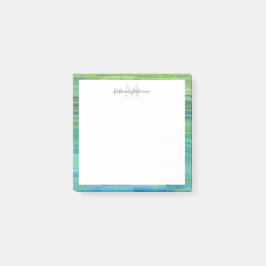 Sedona Falls Blue Green 3" x 3" Post-it Klebezettel