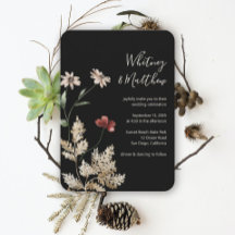 Sedona Garden Wedding Einladung