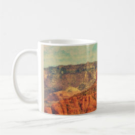 Sedona in der Grunge-Kaffee-Tasse Tasse