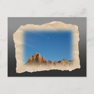 Sedona Moon Postkarte