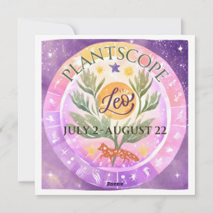 Sedona Pflanze Company Plantscope: Leo Feiertagskarte