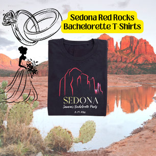 Sedona Red Rocks Bachelorette T-Shirt