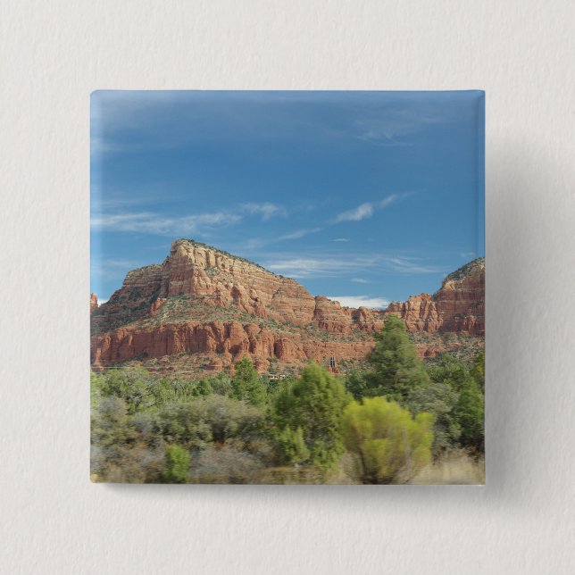 Sedona Red rocks Button (Vorderseite)