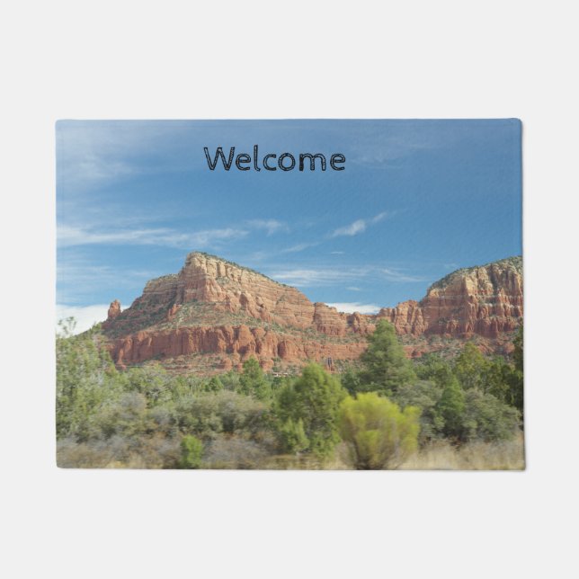 Sedona Red rocks Fußmatte (Vorderseite)