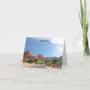 Sedona Red rocks Karte