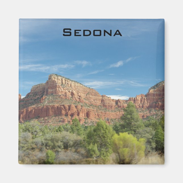 Sedona Red rocks Magnet (Vorne)