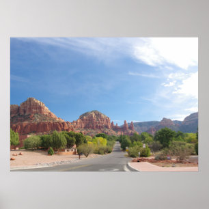 Sedona Red rocks Poster