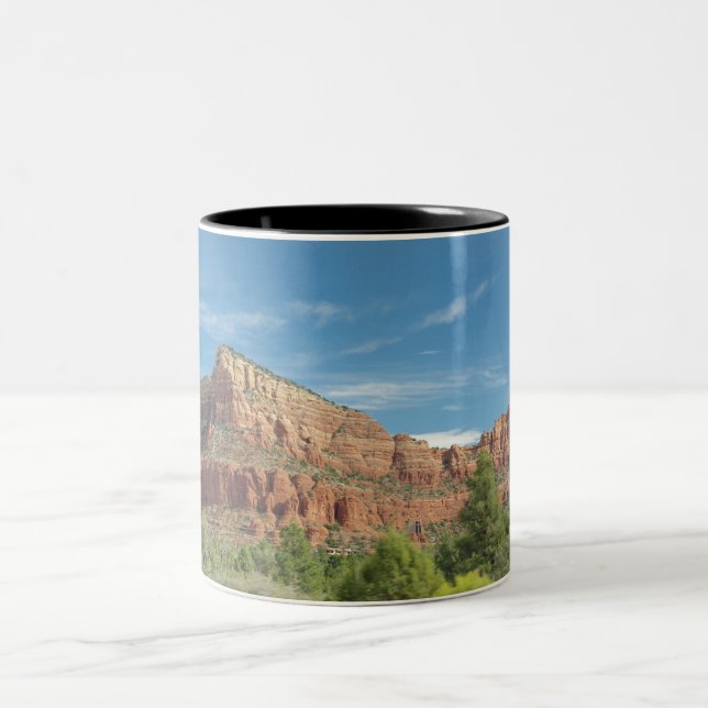 Sedona Red rocks Zweifarbige Tasse (Mittel)