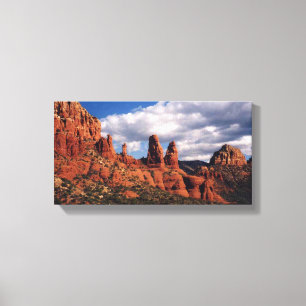 Sedona rote Felsen wickelten Leinwand ein