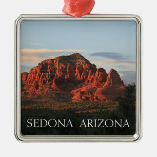 Sedona Sunset Silbernes Ornament