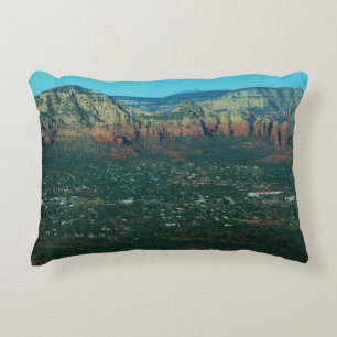 Sedona und Coffee Pot Rock aus der Luft Dekokissen