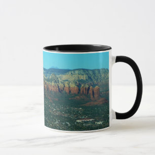 Sedona und Coffee Pot Rock aus der Luft Tasse