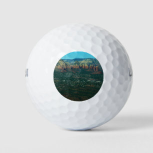 Sedona und Coffee Pot Rock von oben Golfball
