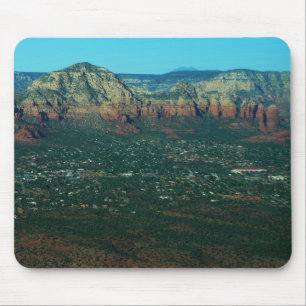 Sedona und Coffee Pot Rock von oben Mousepad