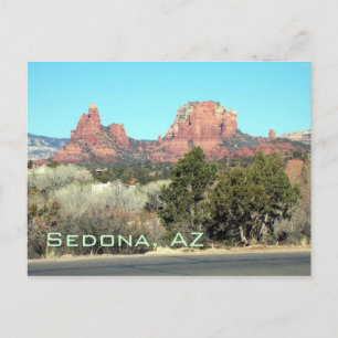 Sedona-View#4, Sedona, AZ Postkarte