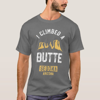 Sedona Wanderhemd I erklomm einen Butte Wüsten Pun T-Shirt