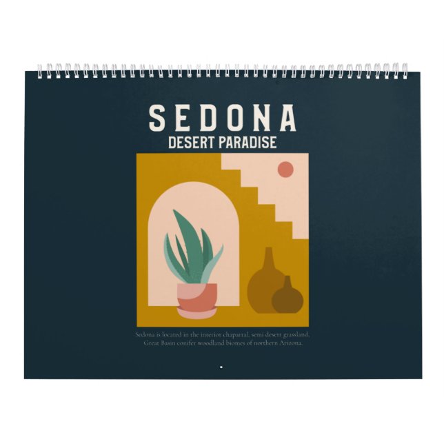 SEDONA-Wüstenparadies Kalender (Titelbild)