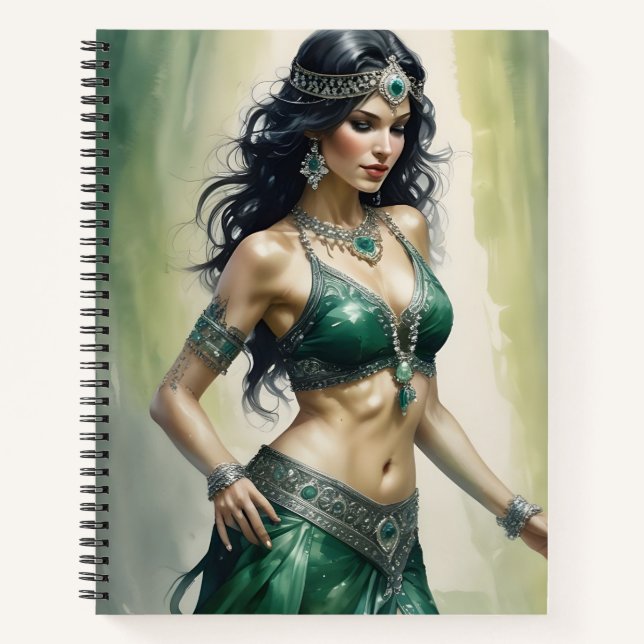 Seducción Esmeralda Notizbuch (Vorderseite)