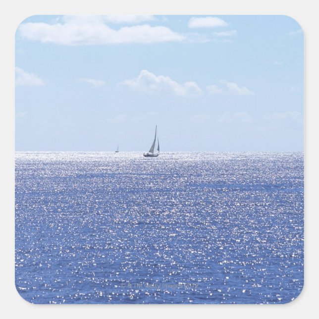 See 6 quadratischer aufkleber (Vorderseite)