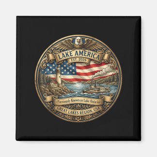 See Aamerica Zuvor Ontario Kanada USA Lustig Magnet