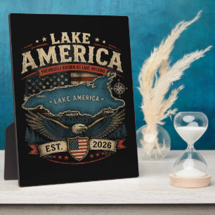 See Amerika USA Zuvor Lustig Patriotisch Fotoplatte