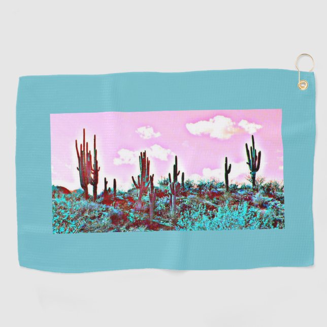 See-angenehmes Arizona-Golf-Tuch Golfhandtuch (Horizontal)