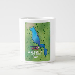 See Annecy,Haute-Savoie ,Frankreich Jumbo-Tasse