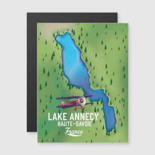 See Annecy,Haute-Savoie ,Frankreich Magnetkarte