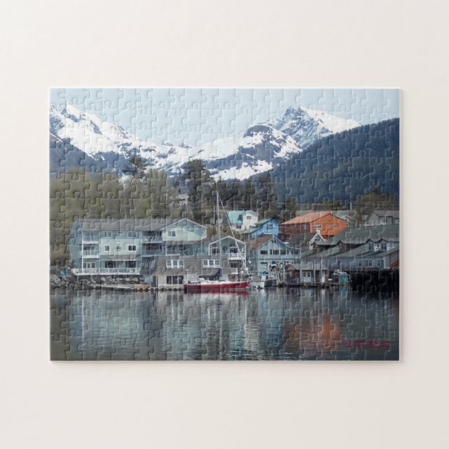 See-Ansicht in Sitka Puzzle (Horizontal)