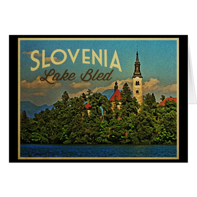 See Bled Slowenien (Vorderseite (Horizontal))