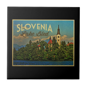 See Bled Slowenien Fliese
