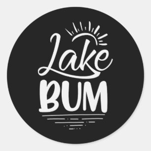 See Bum Sommerboot-Geschenke Für Meerliebhaber Boo Runder Aufkleber