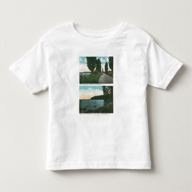 See Champlain Antriebs-Ansicht Kleinkind T-shirt (Vorderseite)