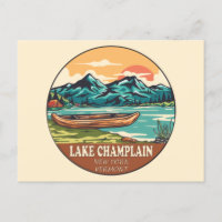 See Champlain Boating Fishing Emblem