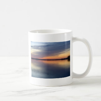 See Champlain Sonnenuntergang von Alburgh, VT Tasse