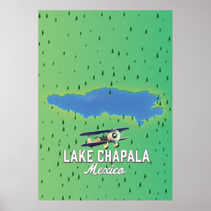 See Chapala Mexiko Poster