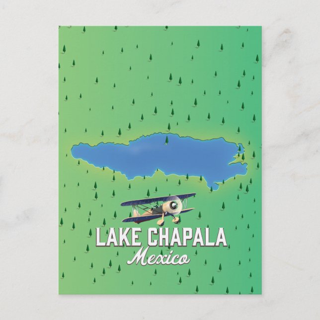 See Chapala Mexiko Postkarte (Vorderseite)