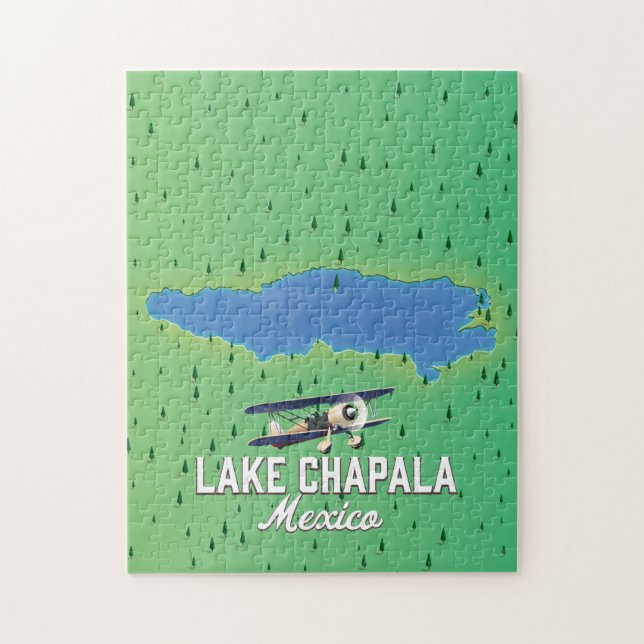 See Chapala Mexiko Puzzle (Vertikal)